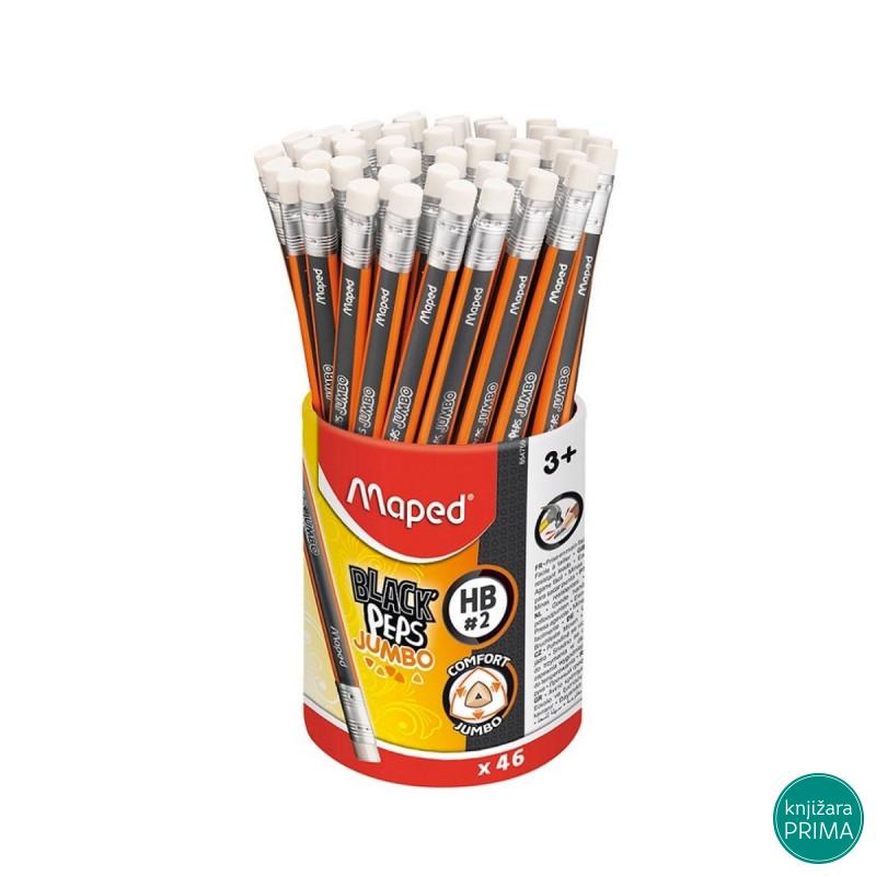 Grafitna olovka MAPED Jumbo sa gumicom 