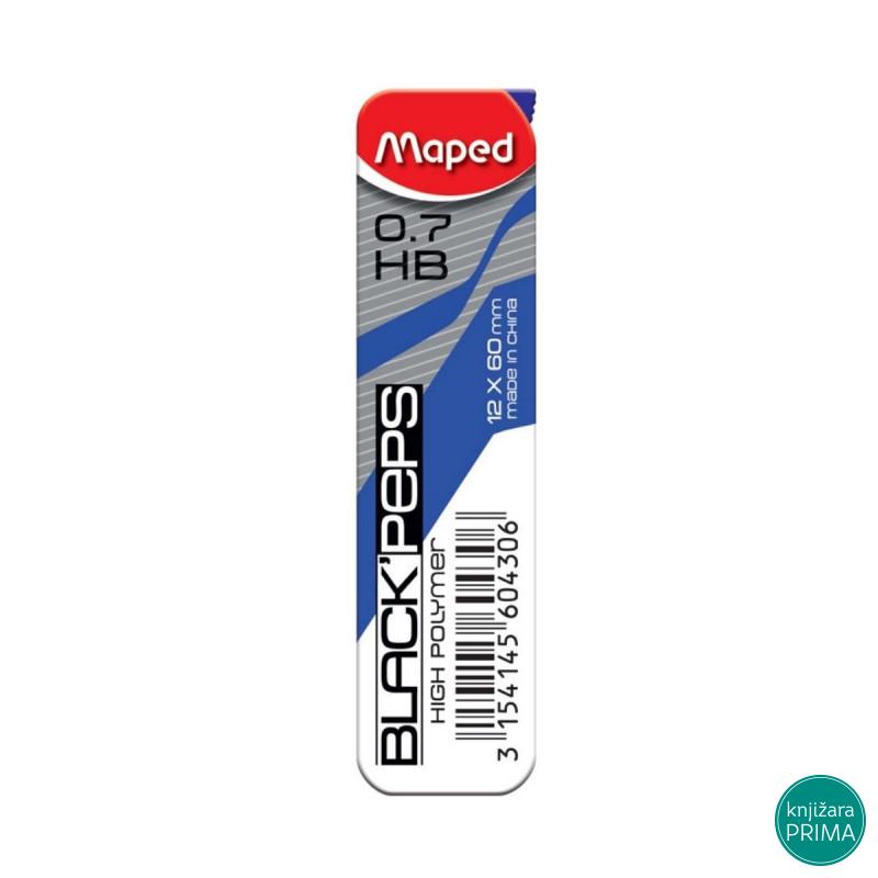 Mine za tehničku olovku MAPED 0.7 HB 