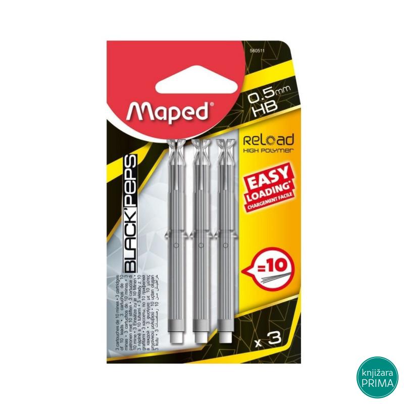 Mine za tehničku olovku MAPED Reload 0.5 HB 