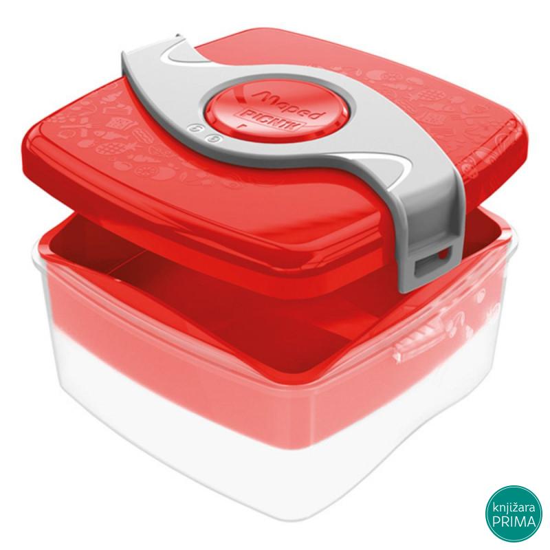 Kutija za užinu MAPED Picnik  Origin crvena 
