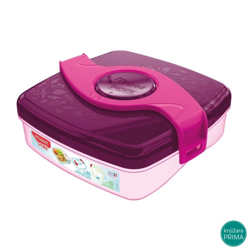 Kutija za užinu MAPED Picnik Origin roze 520ml 
