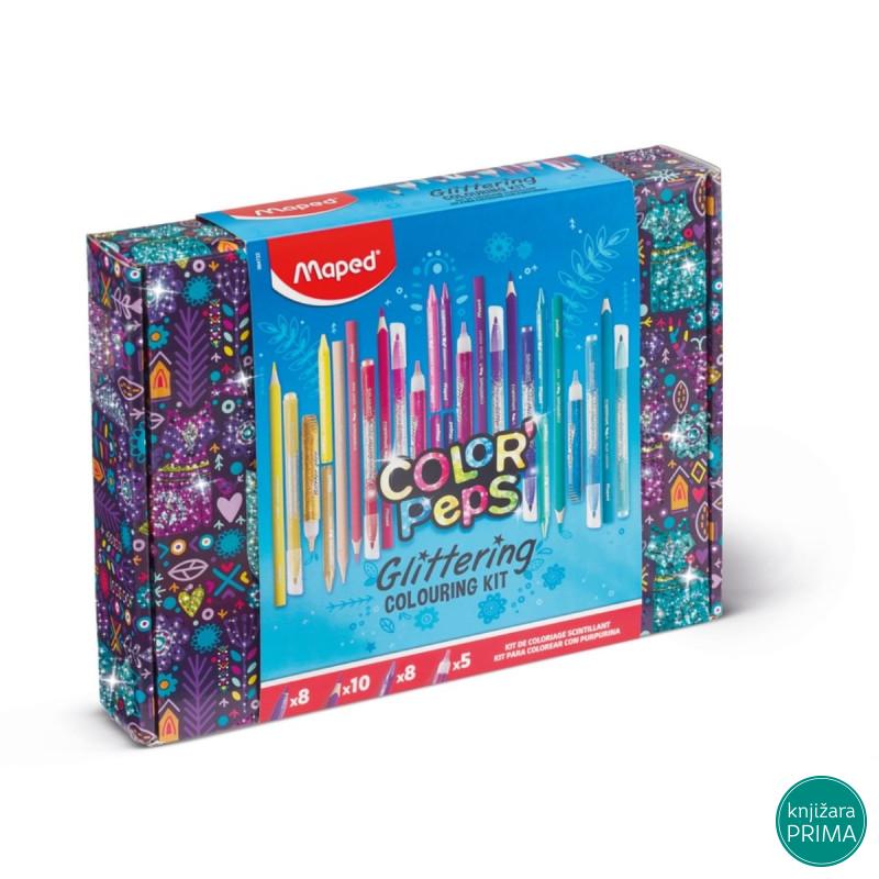 Set za bojenje MAPED flomasteri i bojice 31 