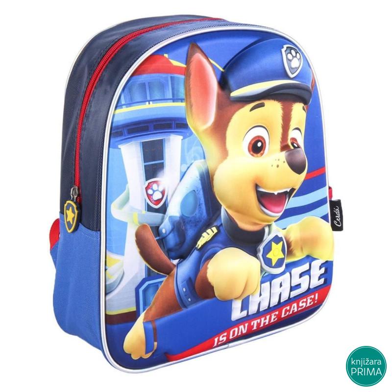 Ranac za vrtić CERDA Paw Patrol 3D sa svetlom 
