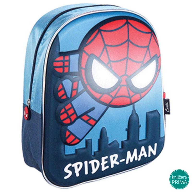 Ranac za vrtić CERDA Spiderman 3D sa svetlom 