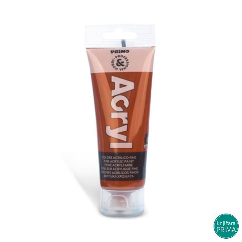 Akrilna boja PRIMO Acryl 730 Burnt Sienna 75ml 