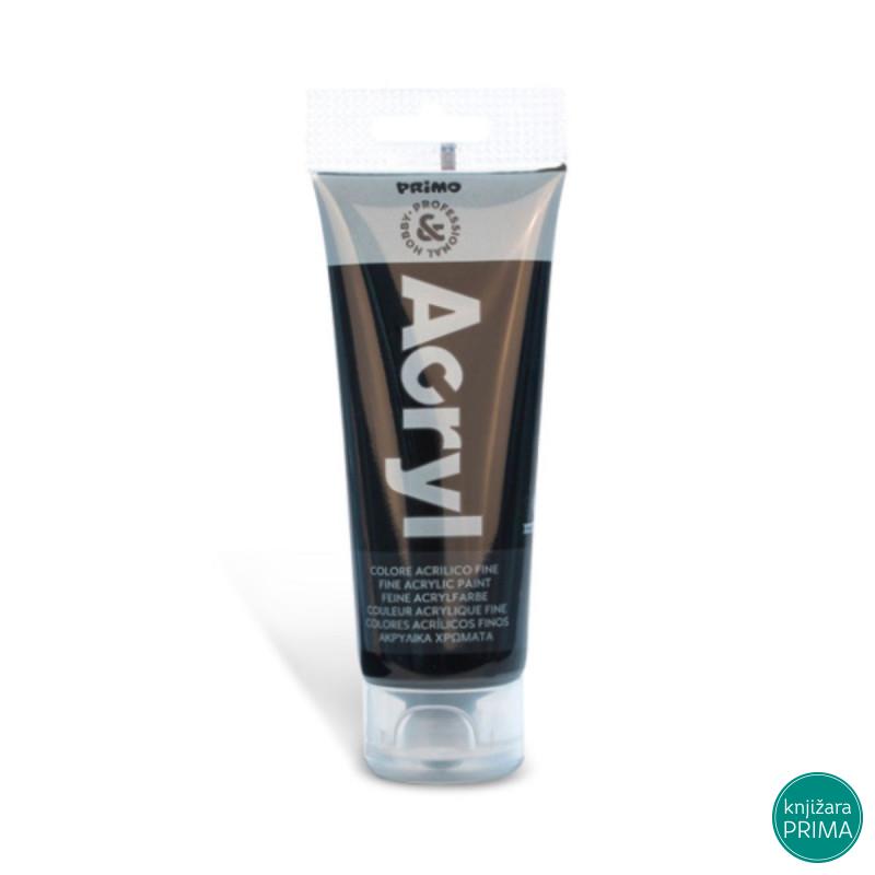 Akrilna boja PRIMO Acryl 800 Ivory Black 75ml 