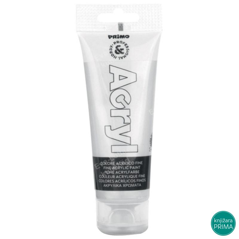 Akrilna boja PRIMO Acryl 910 Silver 75ml 