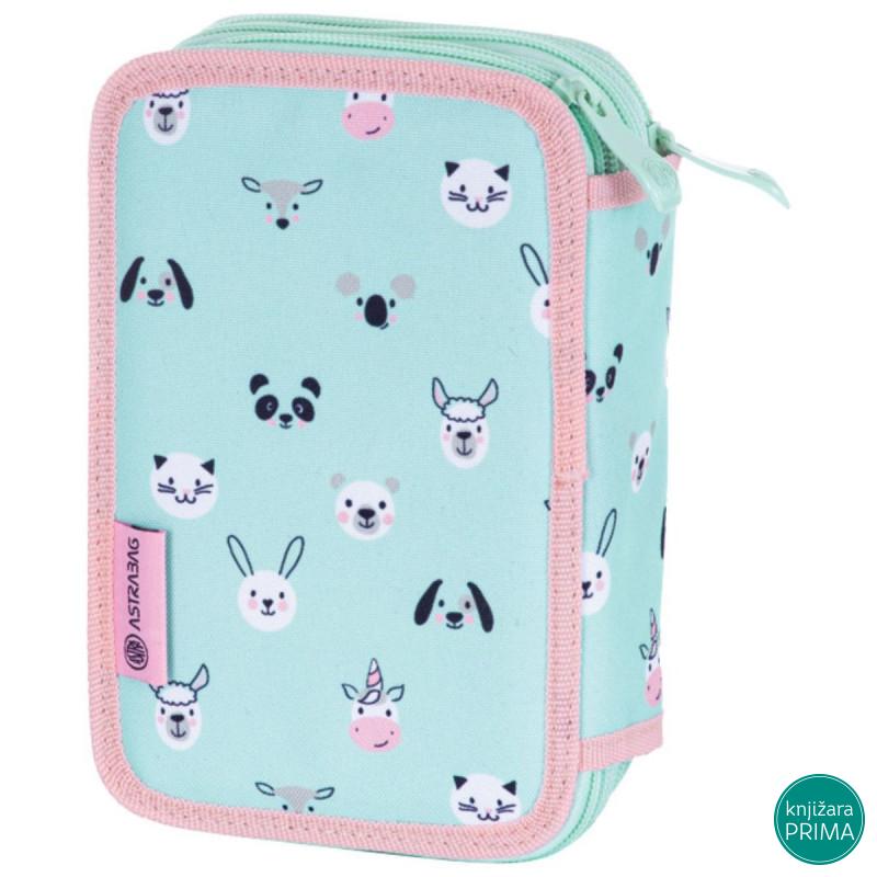 Puna pernica 3 zipa ASTRABAG - Teddy Panda 