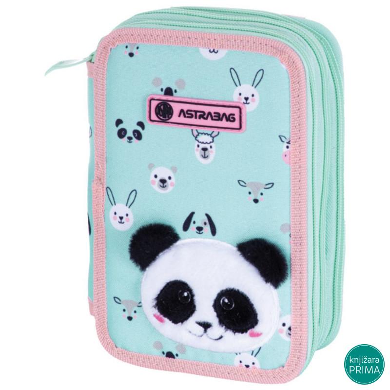 Puna pernica 3 zipa ASTRABAG - Teddy Panda 