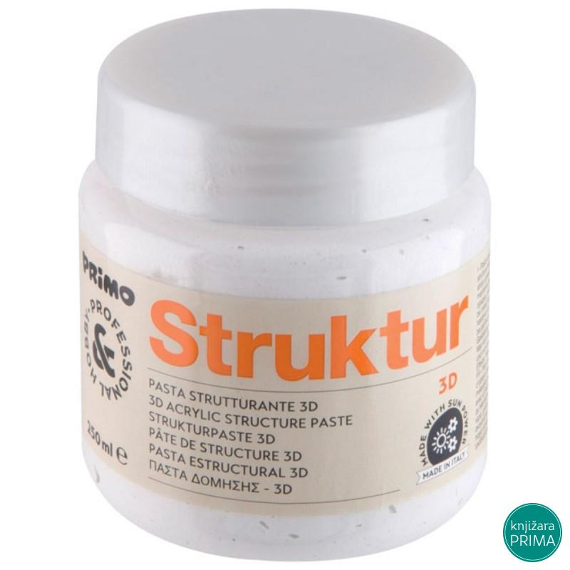 Pasta akrilna  PRIMO strukturna 250ml 3D efekt 