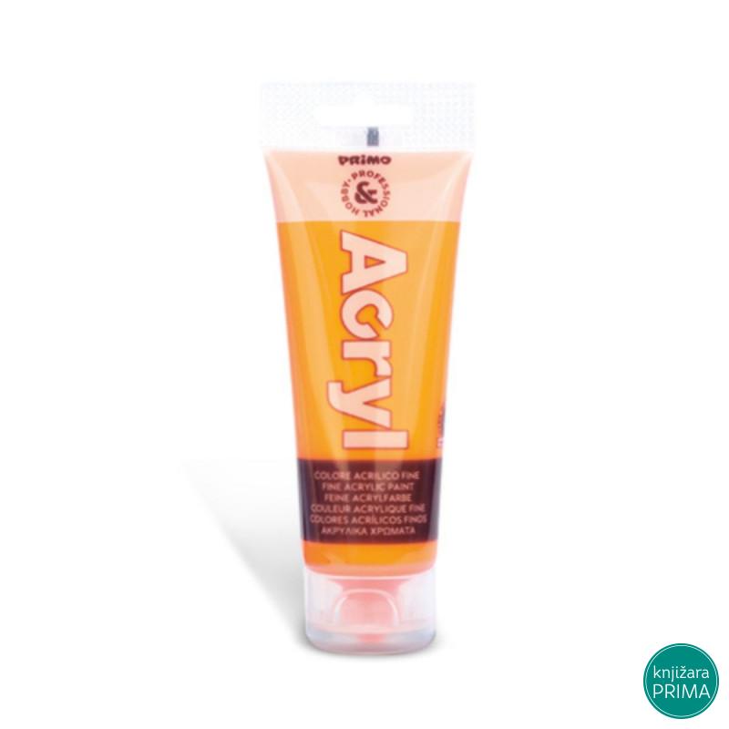 Akrilna boja PRIMO Acryl 250 Orange 75ml 