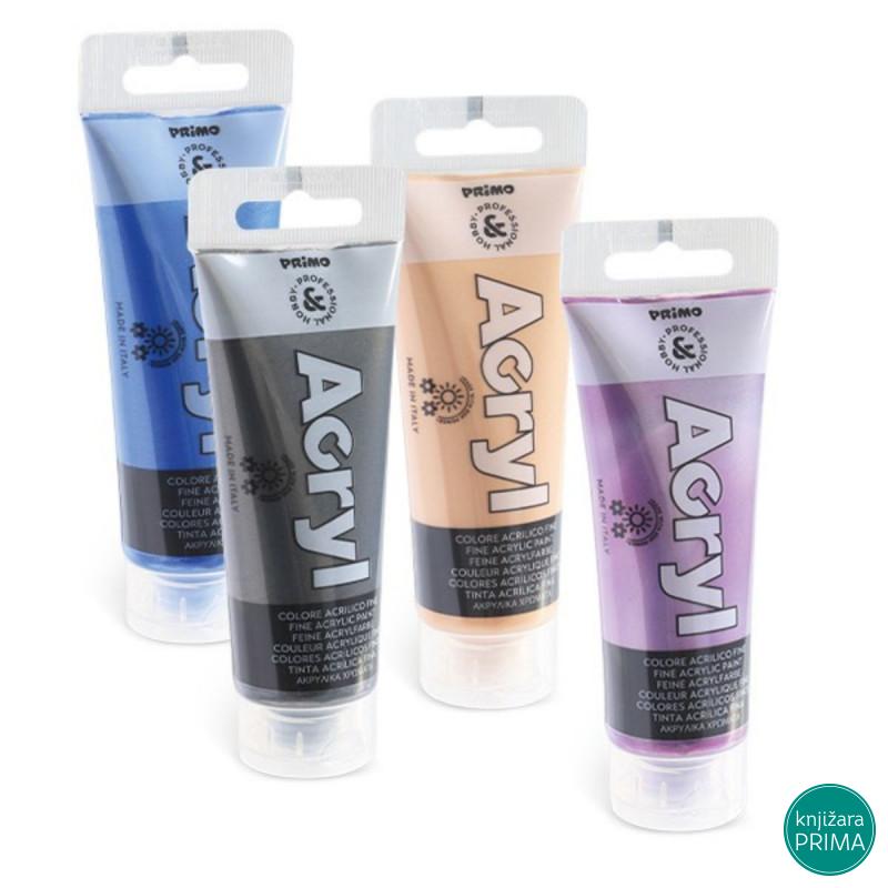 Akrilna boja PRIMO Acryl 800 Metallic Antracit 75ml 