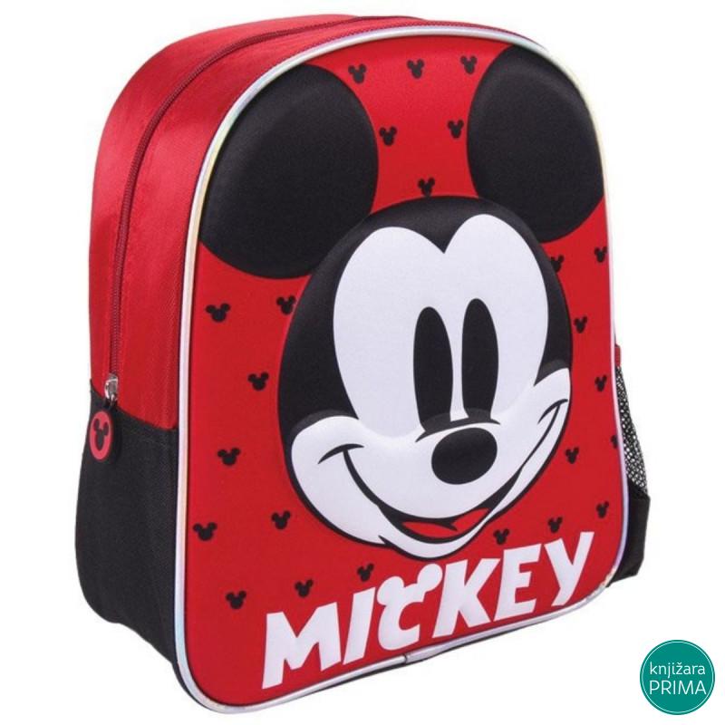 Ranac za vrtić CERDA 3D - Mickey Mouse + flašica 