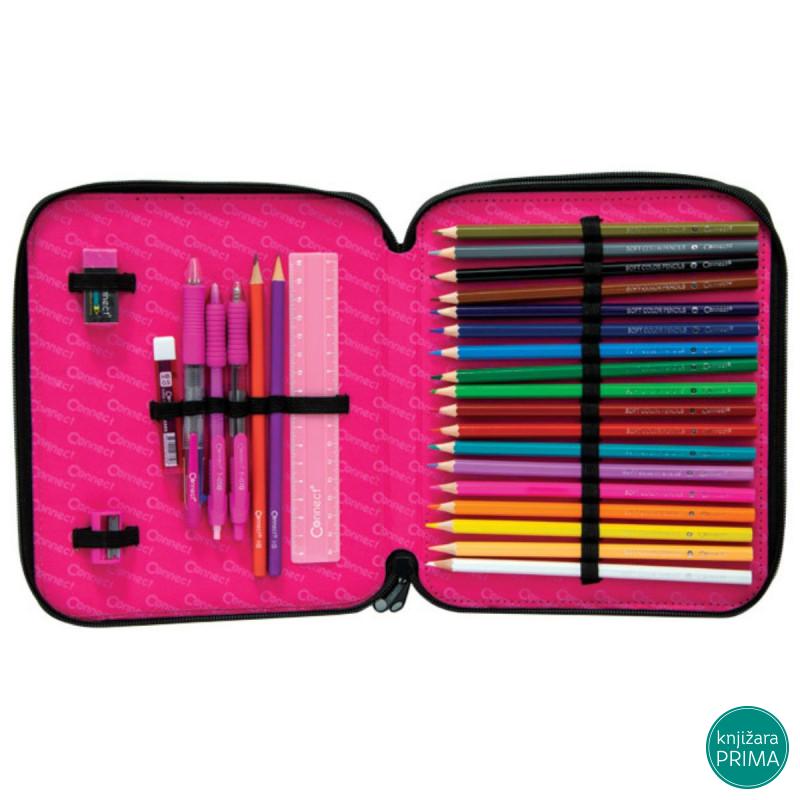 Puna pernica CONNECT 2 zipa - Pink BFF 