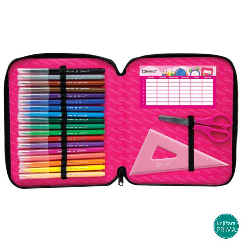 Puna pernica CONNECT 2 zipa - Pink BFF 