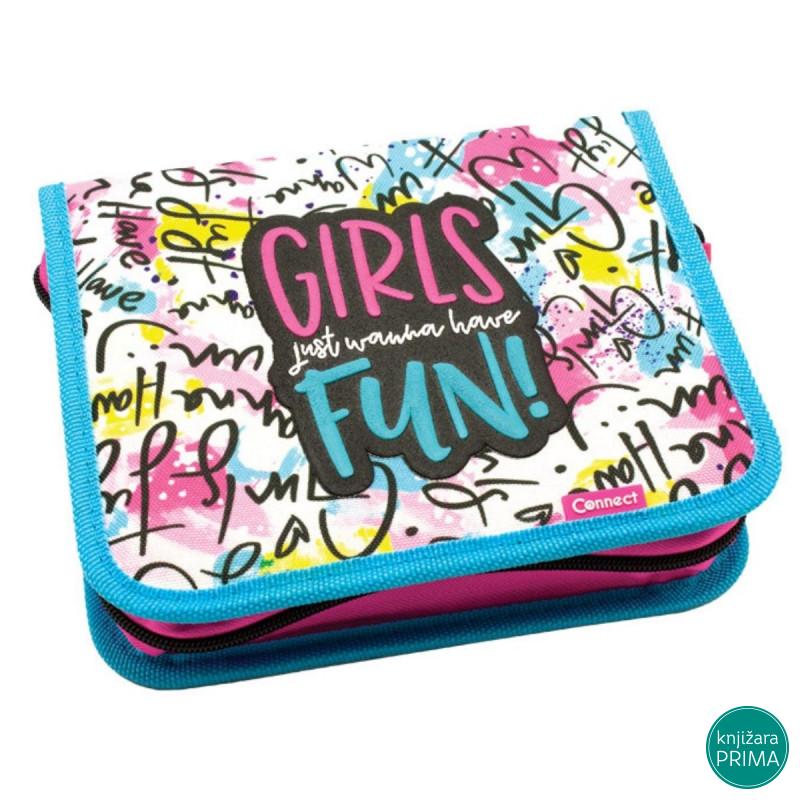 Puna pernica CONNECT 1 zip - Girls Fun 1B 