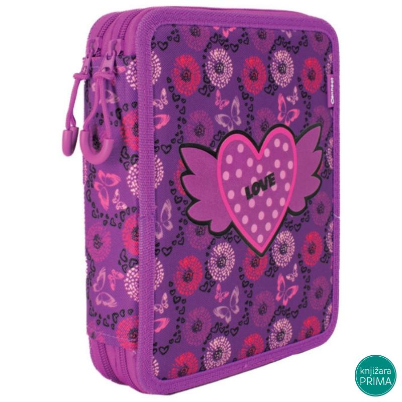 Puna pernica CONNECT 2 zipa - Love Heart 