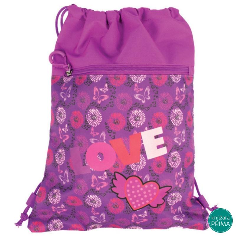 Torbica za patike CONNECT - Love Heart 