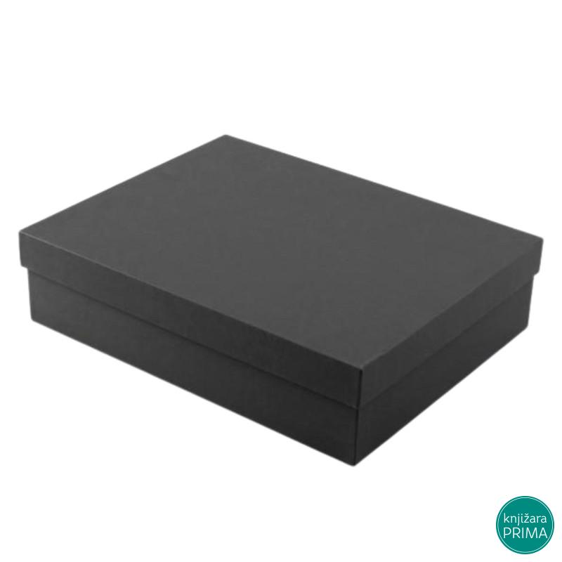 Poklon set za pisanje crna SIERRA notes, privezak, hemijska olovka i flašica 