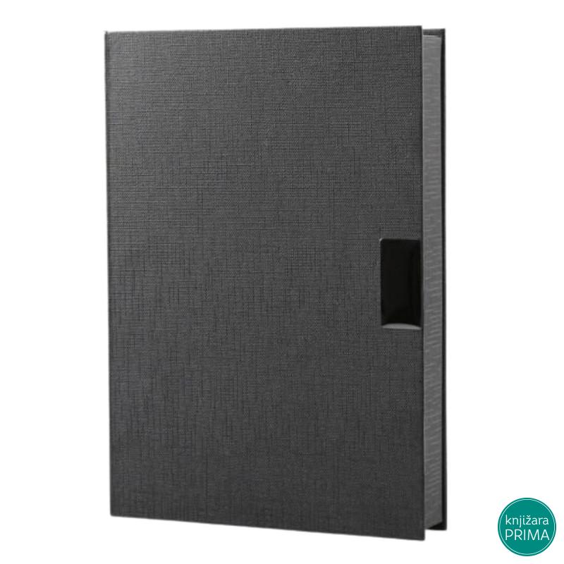 Poklon set za pisanje KIMANO hemijska olovka, privezak, futrola za kartice i flash memorija 