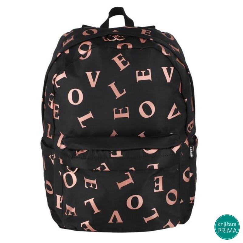Školski ranac SPIRIT X - Love rose gold 