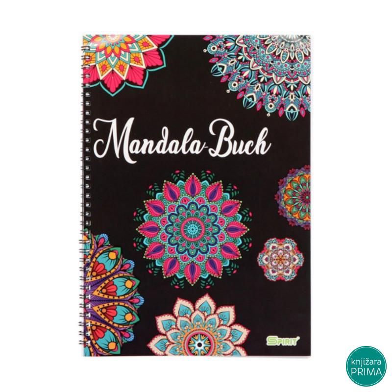 Bojanka za odrasle SPIRIT mandale 