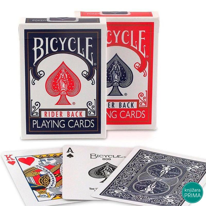 Karte BICYCLE Rider Back 