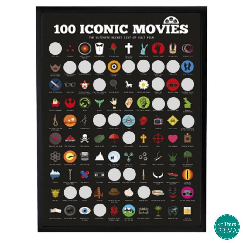 Poster 100 Iconic Movies 