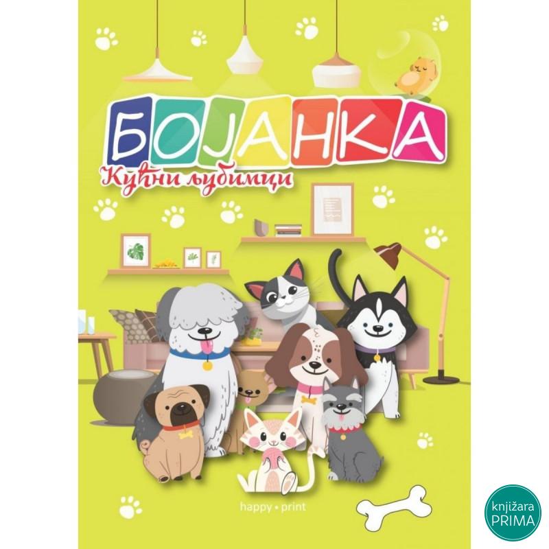 Bojanka HAPPY PRINT - Kućni ljubimci 