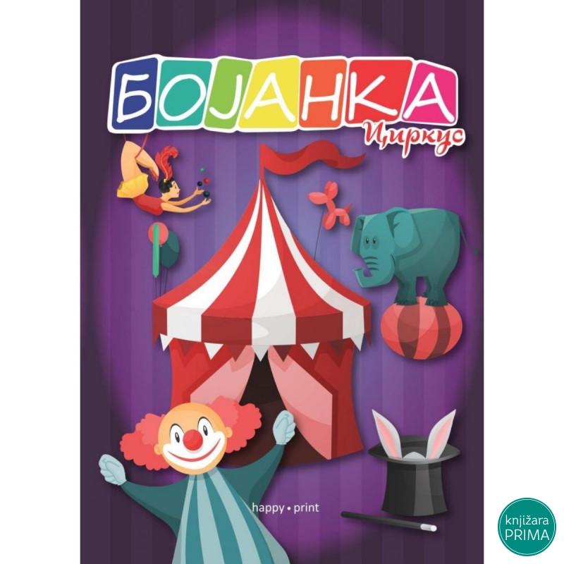 Bojanka HAPPY PRINT - Cirkus 