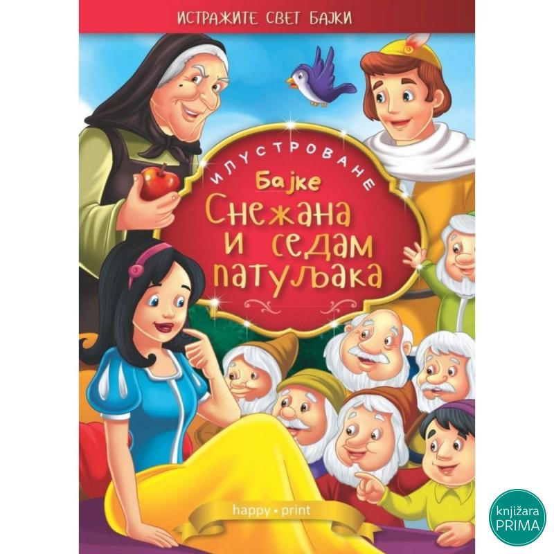 Snežana i sedam patuljaka slikovnica - ilustrovane bajke 