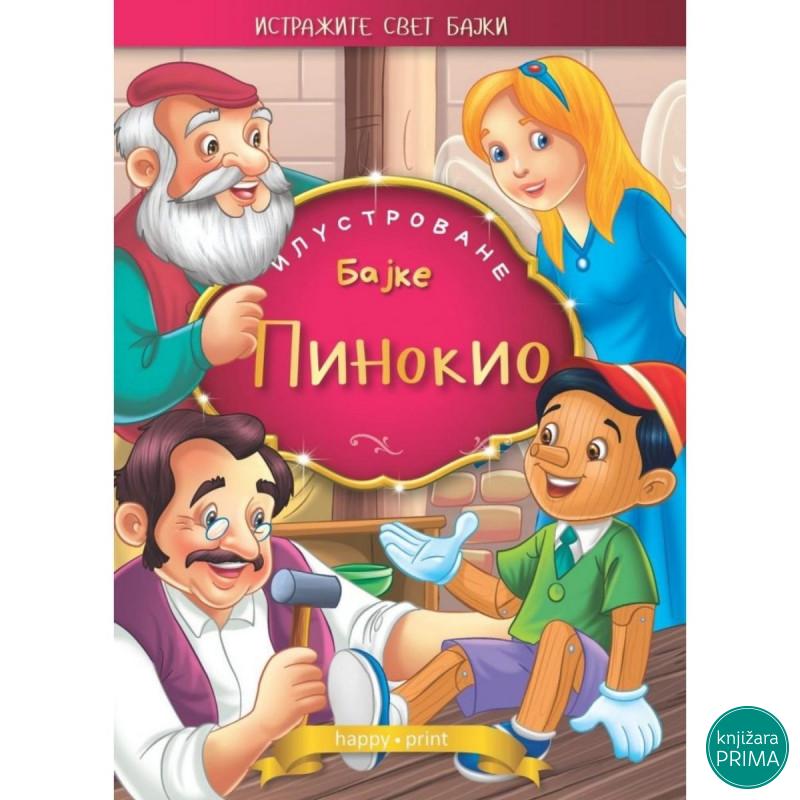 Pinokio slikovnica - ilustrovane bajke 
