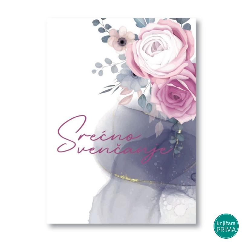 Čestitka HAPPY PRINT - Srećno venčanje 