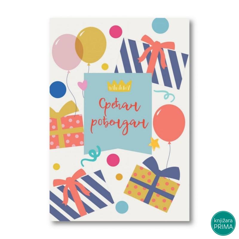 Čestitka HAPPY PRINT - Srećan rođendan 