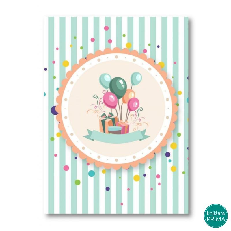 Čestitka HAPPY PRINT - Rođendan 