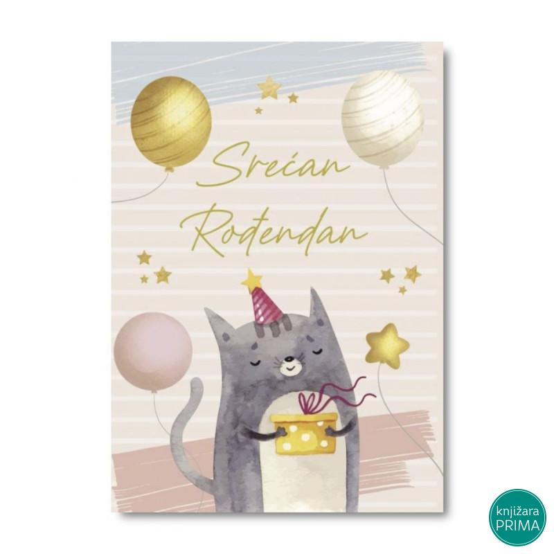 Čestitka HAPPY PRINT - Srećan rođendan 