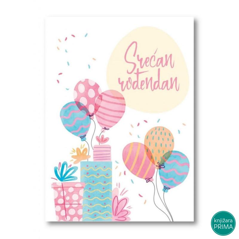 Čestitka HAPPY PRINT - Srećan rođendan 
