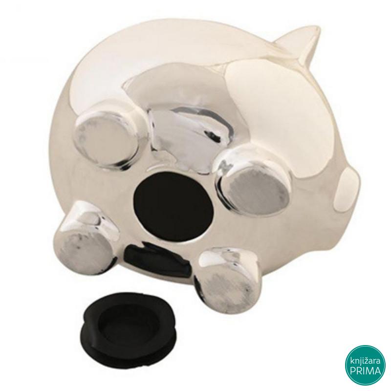 Kasica prasica ITEM srebrna 