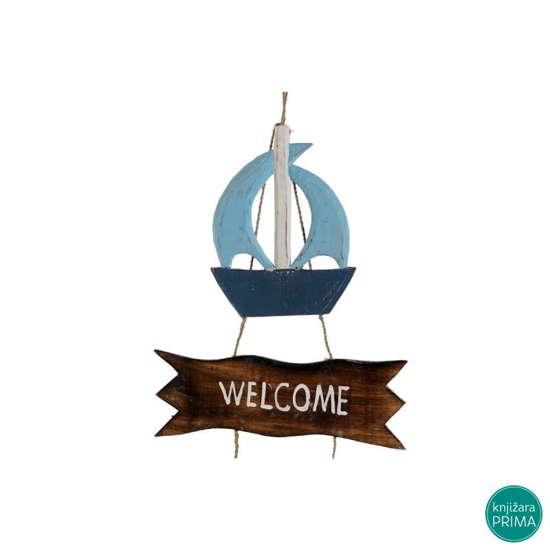 Dekoracija ITEM Nautical Welcome to the beach 
