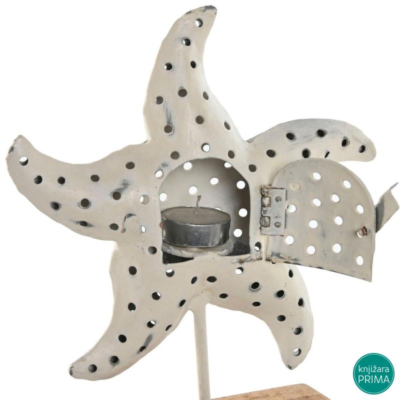 Dekoracija ITEM zvezda svećnjak 