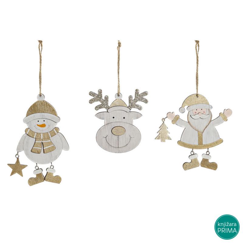 Viseći ukrasi ITEM novogodišnja dekoracija 
