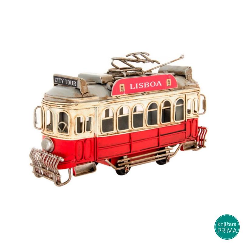 Metalni tramvaj ITEM Lisabon dekoracija 