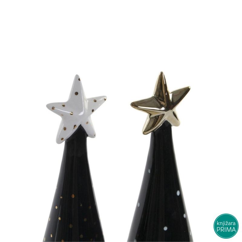 Crna jelka ITEM novogodišnja dekoracija 