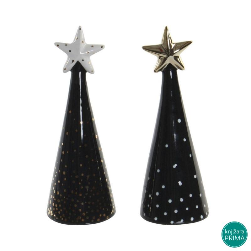 Crna jelka ITEM novogodišnja dekoracija 