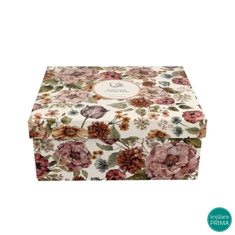 Set šolja pastel flowers 