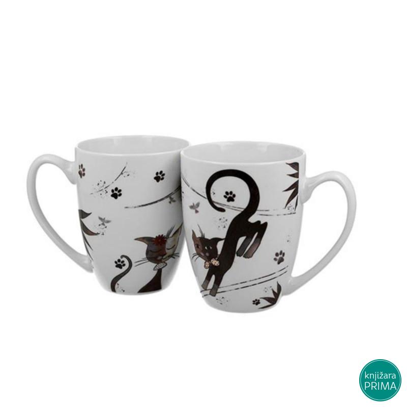 Set šolja DUO Charming Cats 