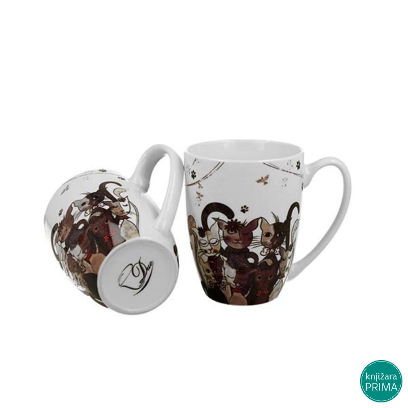 Set šolja DUO Cats Family 