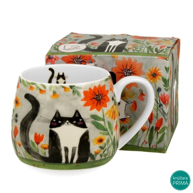 Velika šolja DUO Cats World Meadow 