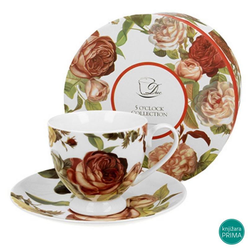 Šolja sa tacnom DUO Kasandra 