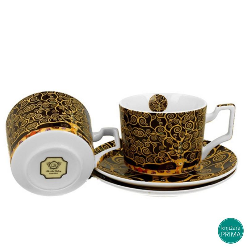 Set šolja DUO Gustav Klimt - Drvo života 